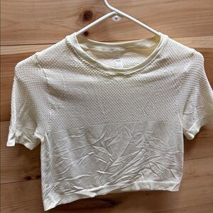 Varley Off-White Textured Knit Top